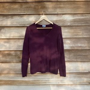 Old Navy Maroon Sweater